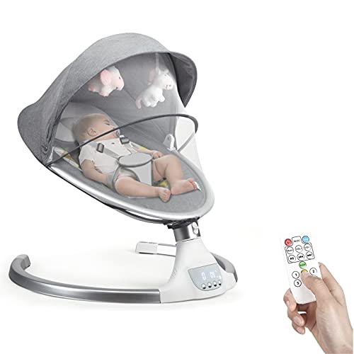 BABY JOY Baby Swing, Remote Control Baby Rocker w/Removable Crib Netti –  ToysCentral - Europe