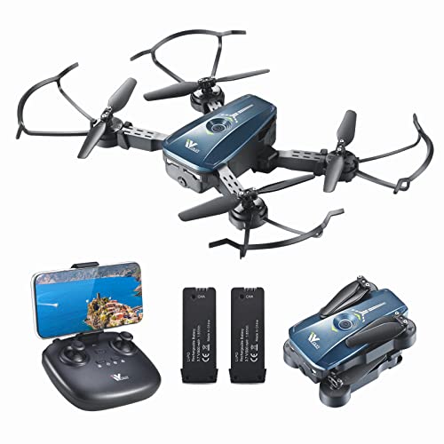 Drones with Camera for Adults/Kids/Beginners 1080P HD APP/Voice Control  Camera Drone Easy to Control One-key Returning Altitude Hold 3D Flip 3  Speeds
