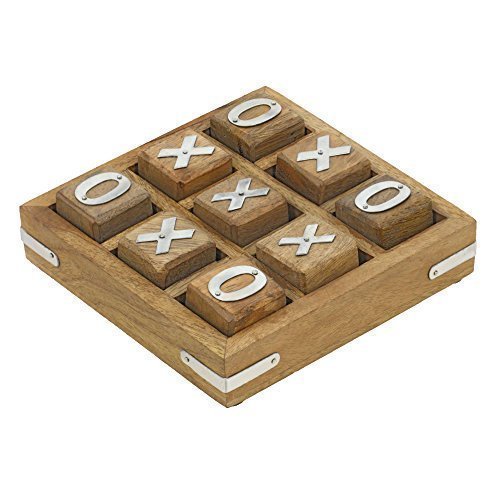 Wooden Tic Tac Toe Game Tic Tac Toe Game Handmade Strategy 