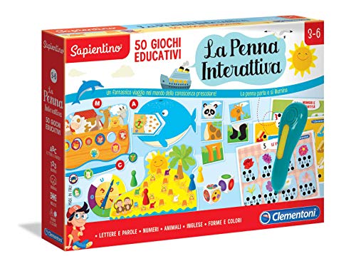 Clementoni - Sapientino Interactive Pen 50 Games Multi-Coloured