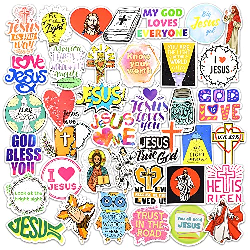 DETICKERS Jesus Stickers for Kids Religious Stickers for Scrapbooking –  ToysCentral - Europe