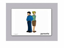 Load image into Gallery viewer, Yo-Yee Flash Cards - Family Picture Cards - English Vocabulary Cards for Toddlers, Kids, Children and Adults - Including Teaching Activities and Game Ideas and More
