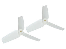 Load image into Gallery viewer, Microheli Plastic 3 Blade Propeller 65mm Tail Blade (White) - Blade 130 S / 150 S
