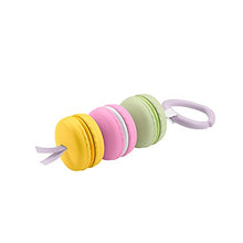 Load image into Gallery viewer, Fisher-Price My First Macaron Pretend Food TakeAlong Baby Rattle Activity Toy, Multicolor
