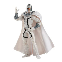 Marvel Hasbro Legends Series X-Men 6-inch Collectible Magneto Action Figure Toy, Premium Design and 2 Accessories, Ages 4 and Up , White