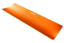Load image into Gallery viewer, Integy RC Model Hop-ups C27062ORANGE Alloy Machined 400mm Snowplow Main Plate for Traxxas 1/10 Stampede &amp; Slash
