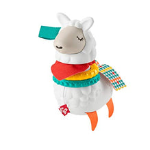 Load image into Gallery viewer, Fisher-Price Click Clack Llama, White, Green, Red, Yellow, 5.5 x 2.13 x 7&quot;, 0.1874 lb
