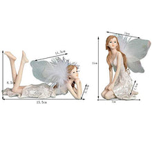 Load image into Gallery viewer, Garden Fairy Angel Figurines Resin Crafts Angel Ornaments Sweet Angel Sculpture Angel Gifts for Birthday Wedding Angel Decorations(1)
