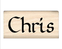 Stamps by Impression Chris Name Rubber Stamp