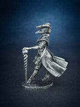 Load image into Gallery viewer, Ronin Miniatures - Plague Doctor with Cane - Tin Metal Collection Knight Toy - Size 1/32 Scale - 54mm Action Figures - Hand Painted Sculpture - Home Collectible Figurines
