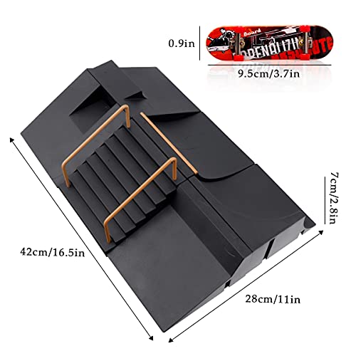 KETIEE FINGER SKATEBOARD Avec Rampes De Skatepark, Finger Skate Park Kit  Rampe D EUR 27,91 - PicClick FR