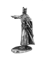 Ronin Miniatures - Henry II of England - Tin Metal Collection Warrior Toy - Size 1/32 Scale - 54mm Action Figures - Home Collectible Figurines