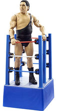 Load image into Gallery viewer, WWE Wrestlemania Moments Andre The Giant 6 inch Action Figure Ring Cart with Rolling WheelsCollectible Gift for WWE Fans Ages 6 Years Old and Up
