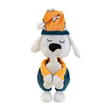 Load image into Gallery viewer, TOYANDONA Christmas Plush Stuffed Toy Cartoon Animals Dog Hand Puppet Cute Figurine Doll for Xmas Holiday Kids Gift Parent-Child Story Telling Prop
