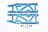 GPM Arrma 1/8 KRATON/Outcast/Notorious/Talion 6S BLX Aluminum Rear Lower ARMS -1PR (Blue)