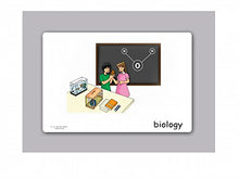 Load image into Gallery viewer, Yo-Yee Flash Cards - School Subjects Picture Cards in English for Toddlers, Kids, Children and Adults - Including Teaching Activities and Game Ideas
