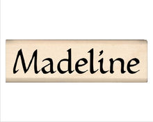 Load image into Gallery viewer, Stamps by Impression Madeline Name Rubber Stamp
