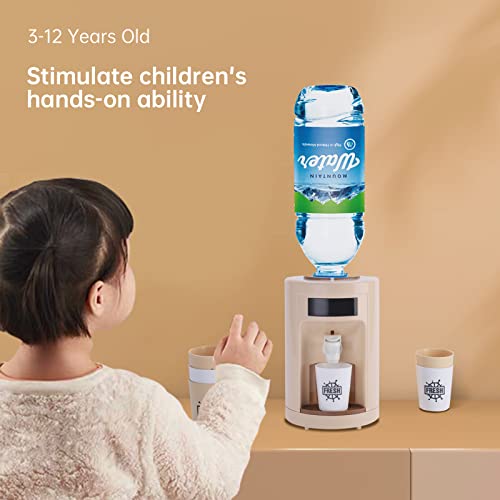 PZJDSR Mini Water Dispenser for Kids,Kawaii Water Dispenser Drinking  Fountain Miniature Play House ,Children Role Play House Toy Gift for Girls