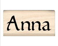 Stamps by Impression Anna Name Rubber Stamp