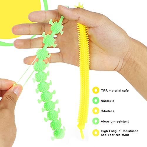 AMOR PRESENT Stretchy String Fidget Toys, 12PCS Sensory Fidget