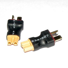 Load image into Gallery viewer, ECHOBBY XT30 Female &amp; T Plug Male Wire Conversion Adapter x2pcs
