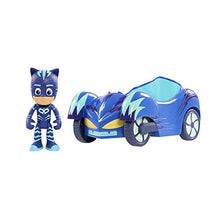 Load image into Gallery viewer, PJ Masks Vehicle Cat-Car &amp; Catboy Figure
