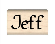 Load image into Gallery viewer, Stamps by Impression Jeff Name Rubber Stamp
