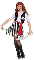 Forum Novelties Little Lady Buccaneer Costume, Child Medium