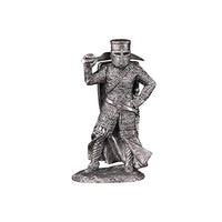 Ronin Miniatures - Knight Infantry - Tin Metal Collection Warrior Toy - Size 1/32 Scale - 54mm Action Figures - Home Collectible Figurines