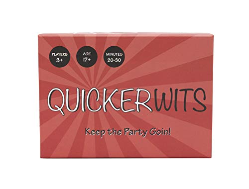 Quickerwits Party Card Game: Keep The Party Going!