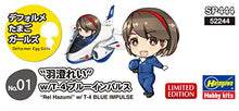 Load image into Gallery viewer, Hasegawa SP444 Egg Girls, Deformer, No. 1, Rei Hazumi with T-4 Blue Imp. Plastic Model Kit
