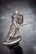 Load image into Gallery viewer, Ronin Miniatures - Knight Hospitaller Attacks - Tin Metal Collection Infantryman Toy - Size 1/32 Scale - 54mm Action Figures - Home Collectible Figurines
