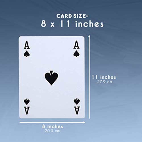 Toy Time Jumbo 8x11 Deck of Playing Cards