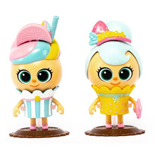Load image into Gallery viewer, ToyTron Bread Barbershop Mini Cupcake, Mix &amp; Match Fashion Play Figurine Doll, Character Collectable Figure as seen on Netflix, Collection Toy, 3.1inch Tall - BC (Pastel BonBon &amp; Cotton Candy)

