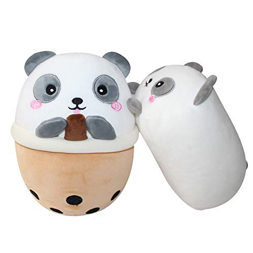 AIXINI Panda Boba Plush 10 inch Bubble Tea Stuffed Animal Soft