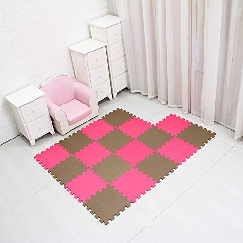 MQIAOHAM® Children Puzzle mat Play mat Squares Play mat Tiles Baby mats for  Floor Puzzle