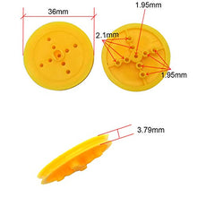 Load image into Gallery viewer, EUDAX 2mm Hole Plastic Belt Pulley Gears Combination Modulus Package Rubber Belts Band Plastic Model Accessories for DIY Robots Cars RC Toy Car Airplane
