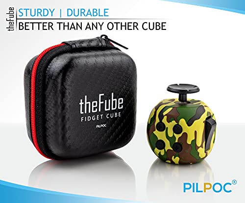 PILPOC theFube Fidget Cube - Fidget Toys Deluxe, Anti Stress Adulte