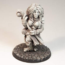 Load image into Gallery viewer, Stonehaven Miniatures Troll Mage Miniature Figure, 100% Urethane Resin - 78mm Tall - (for 28mm Scale Table Top War Games) - Made in USA

