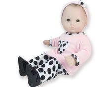 Load image into Gallery viewer, Sophia&#39;s 15 inch Doll Clothing 3 Pc. Set of Pink and Dalmatian Print Fits 15 Inch American Girl Bitty Baby Dolls &amp; More! Baby Doll Clothes Set with Dalmatian Print Gift Bag Included
