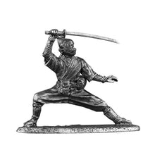 Load image into Gallery viewer, Ronin Miniatures - Ninja Shinobi - Tin Metal Collection Toy - Size 1/32 Scale - Home Collectible Figurines

