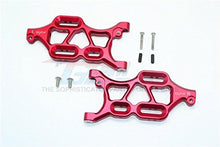 Load image into Gallery viewer, Thunder Tiger Truck K-Rock MT4-G5 Upgrade Parts Aluminum Front Lower Arms - 1Pr Set Red
