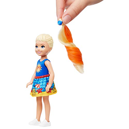 Barbie Color Reveal Chelsea Doll with 6 Surprises: Water Reveals