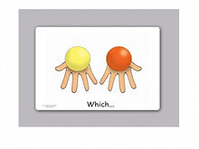 Load image into Gallery viewer, Yo-Yee Flash Cards - Question and Interrogative Words Picture Cards - Vocabulary Picture Cards for Toddlers - Including Teaching Activities and Game Ideas

