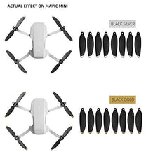 Load image into Gallery viewer, RC GearPro Mavic Mini Propellers Spare Propeller Drone Accessory Low Noise Durable Propeller for DJI Mavic Mini Drone Accessory (Silver)
