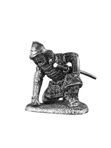 Ronin Miniatures - Japanese Samurai - Tin Metal Collection Toy - Size 1/32 Scale - Home Collectible Figurines