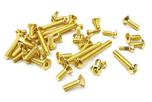 Load image into Gallery viewer, Integy RC Model Hop-ups C27017GOLD Assorted Hardware Screw Kit Set for Axial 1/10 SCX-10 Scale Crawler
