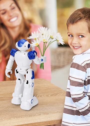 RC Robot Toy, Remote Control Robot Gesture Sensing Programmable Smart Robot  for Kids Age 3 4 5 6 7 8 12 Year Old Girls Boys Xmas Gifts Present 