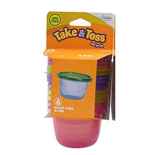 Load image into Gallery viewer, The First Years Take &amp; Toss Snack Cups - 4.5 Ounce, 6 Pack

