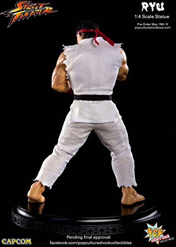  Pop Culture Shock Collectibles Street Fighter: Ryu Statue (1:4  Scale) : Toys & Games